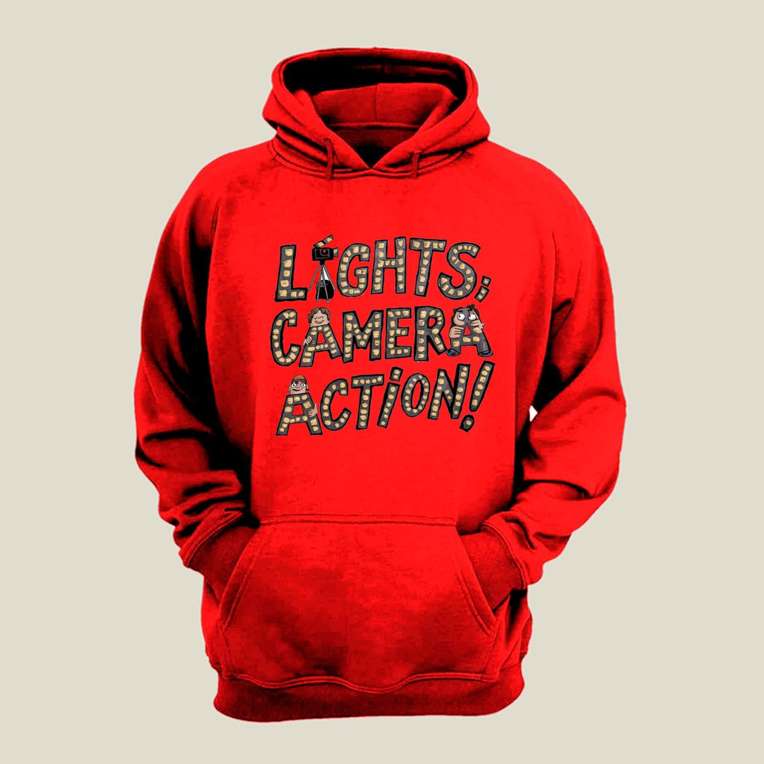 Lights Camera Action Hoodie H-LCA22 Desichalchitra