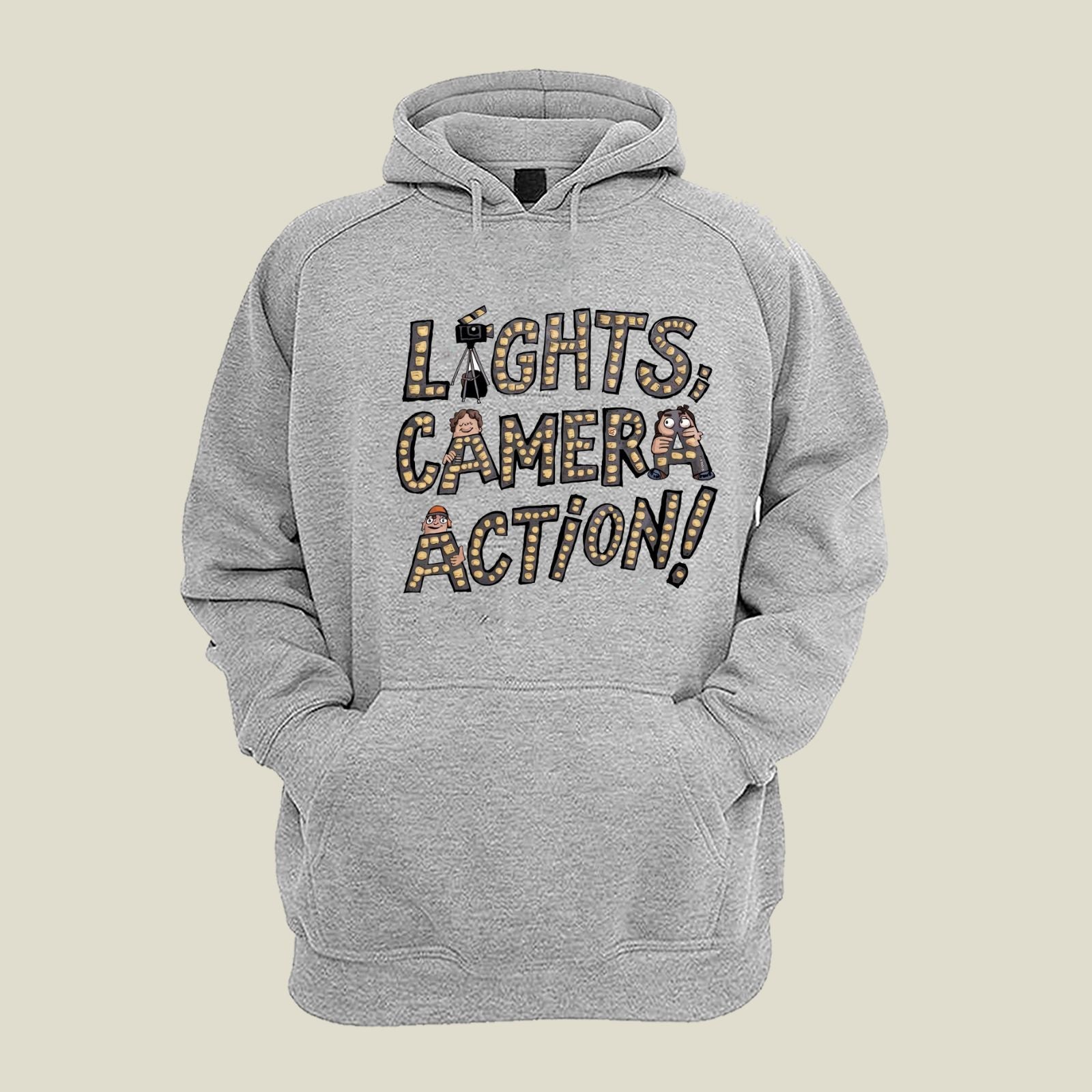 Lights Camera Action Hoodie H-LCA22 Desichalchitra