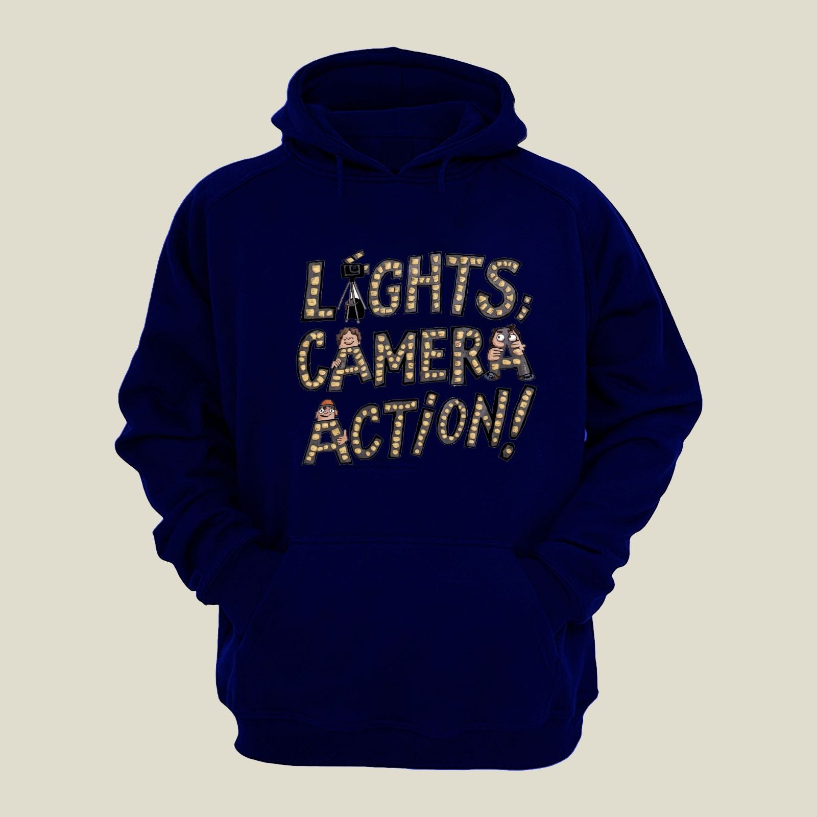 Lights Camera Action Hoodie H-LCA22 Desichalchitra