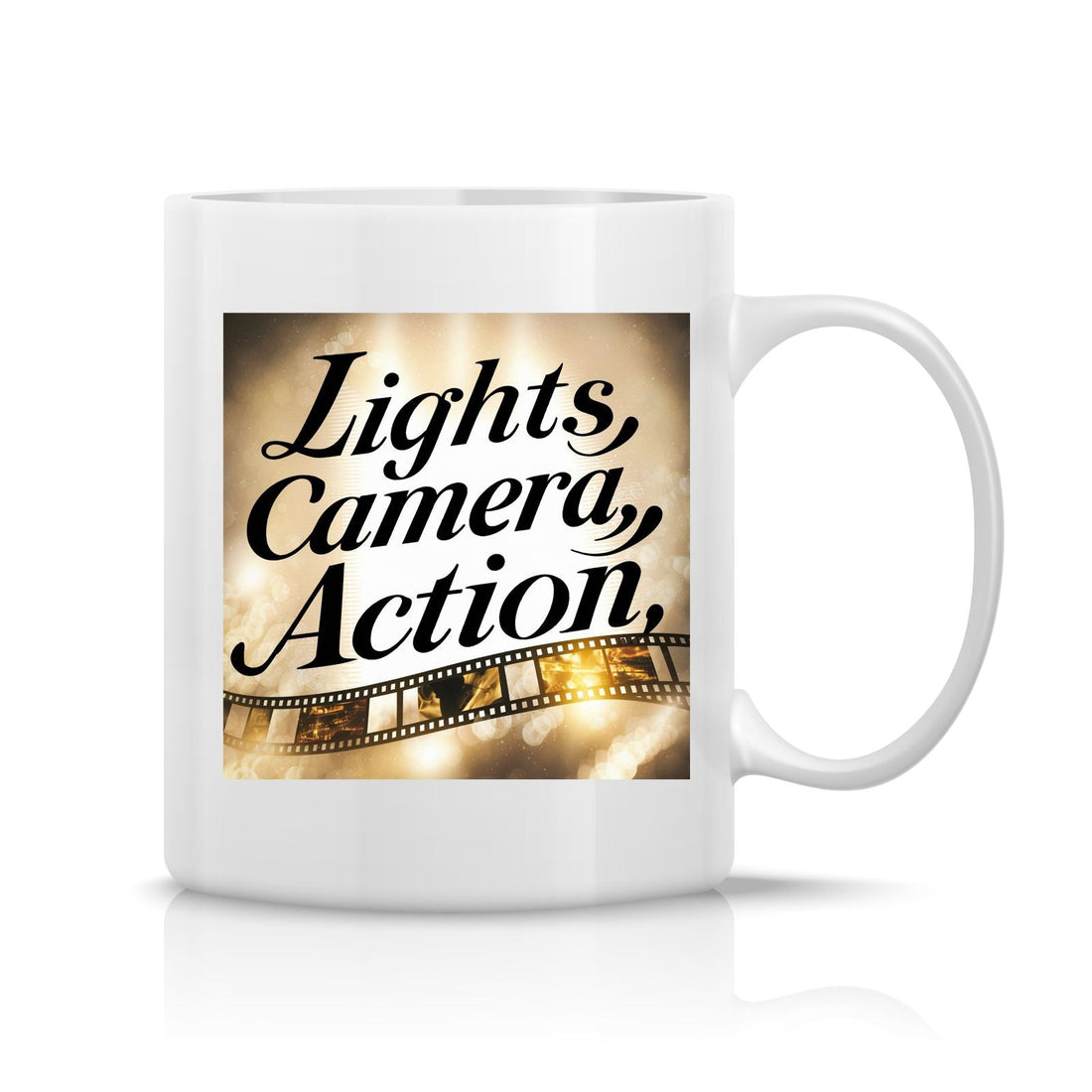 Lights Camera Action Mug M-LCA25 Desichalchitra