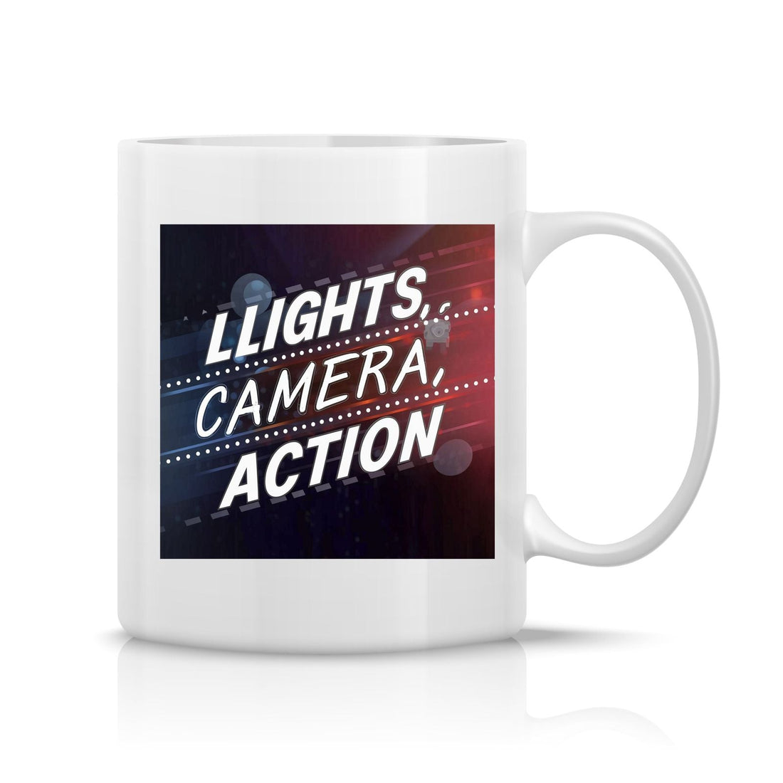 Lights Camera Action Mug M-LCA26 Desichalchitra