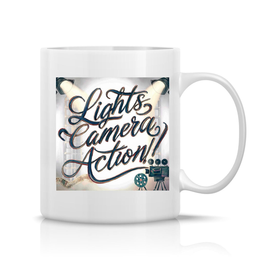 Lights Camera Action Mug M-LCA27 Desichalchitra