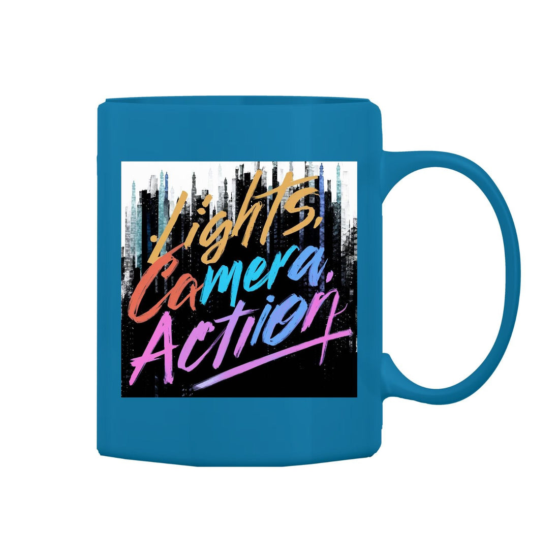 Lights Camera Action Mug M-LCA28 Desichalchitra