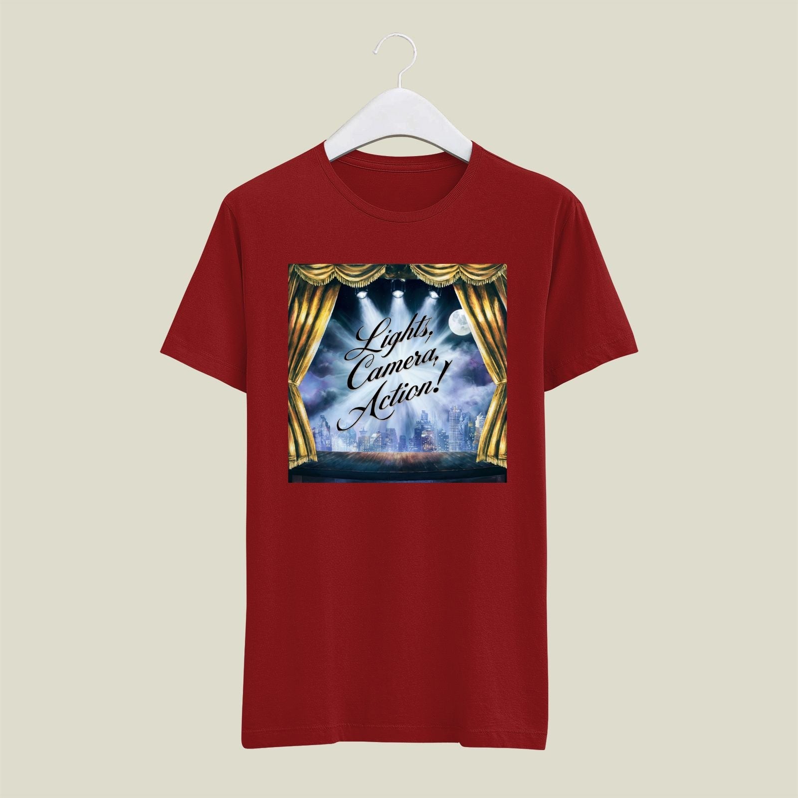 Lights Camera Action T-Shirt T-LCA29 Desichalchitra