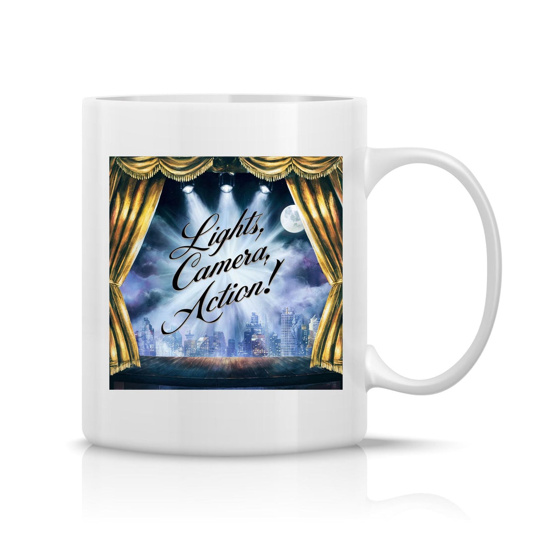 Lights Camera Action Mug M-LCA29 Desichalchitra
