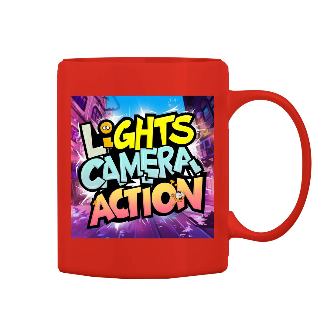 Lights Camera Action Mug M-LCA30 Desichalchitra