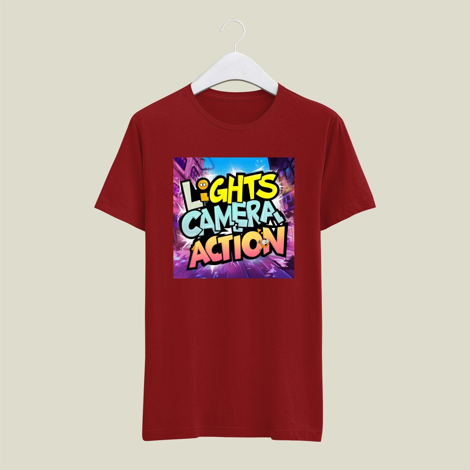 Lights Camera Action T-Shirt T-LCA30 Desichalchitra