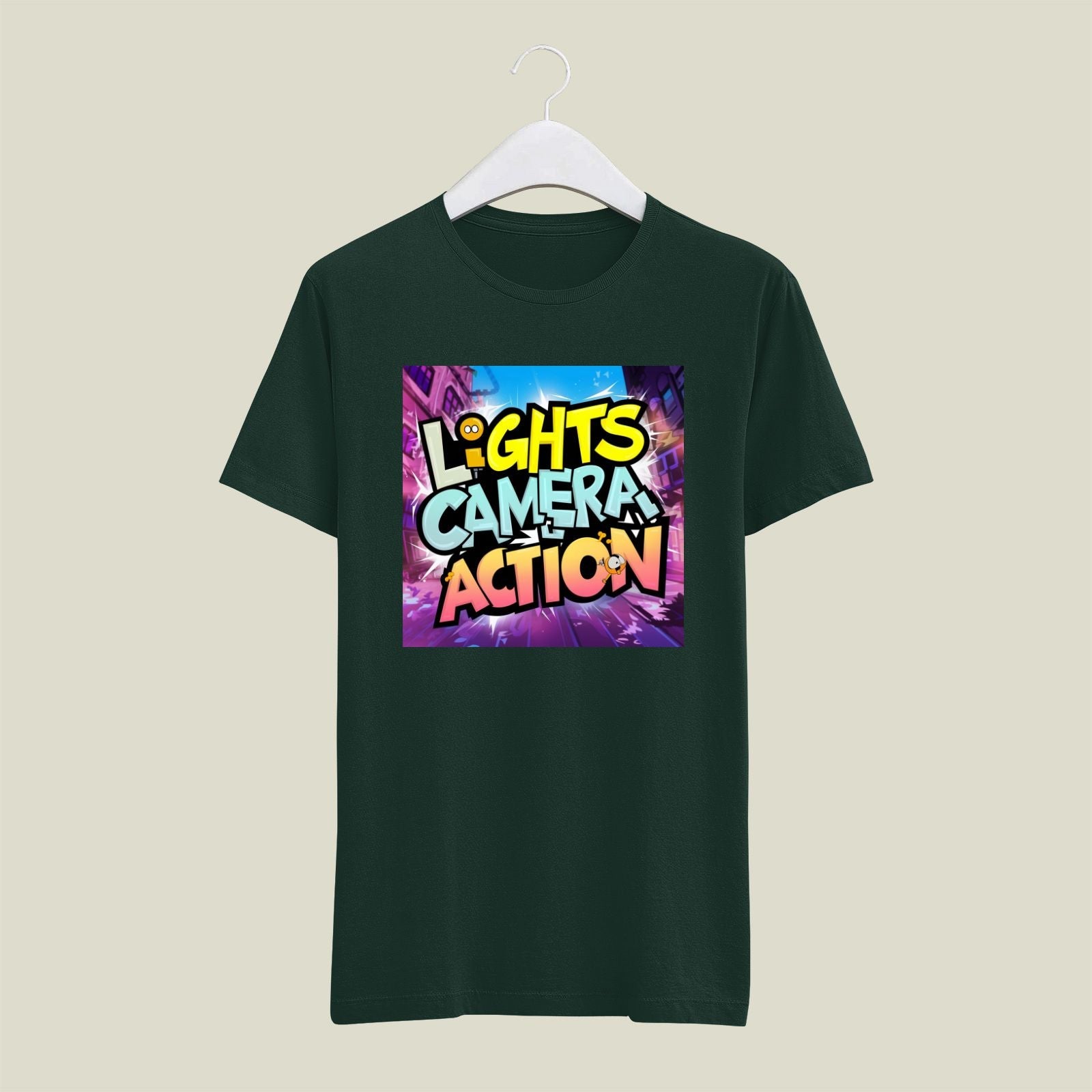 Lights Camera Action T-Shirt T-LCA30 Desichalchitra