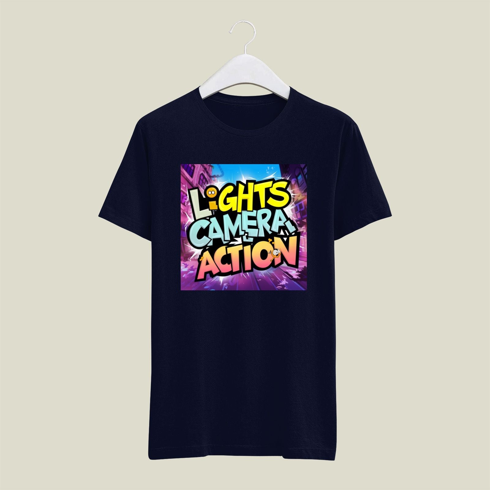 Lights Camera Action T-Shirt T-LCA30 Desichalchitra