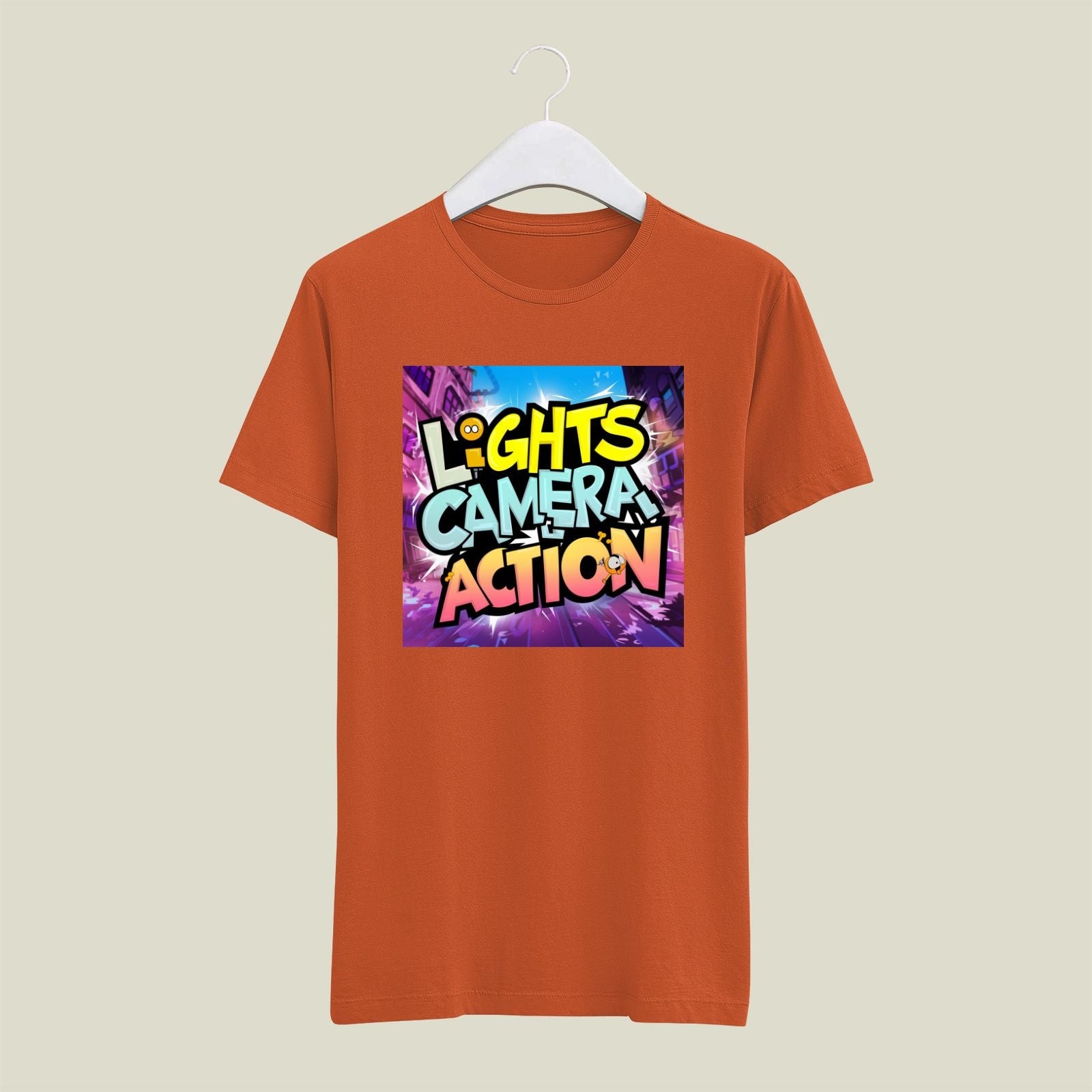 Lights Camera Action T-Shirt T-LCA30 Desichalchitra