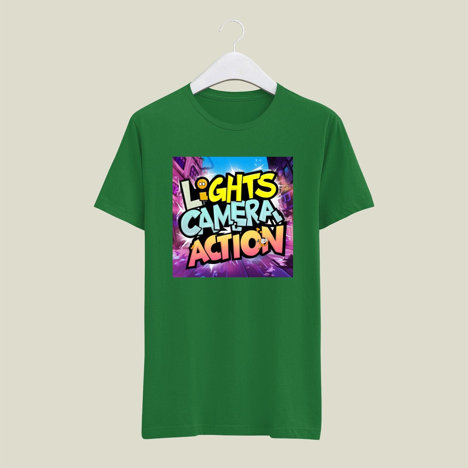 Lights Camera Action T-Shirt T-LCA30 Desichalchitra