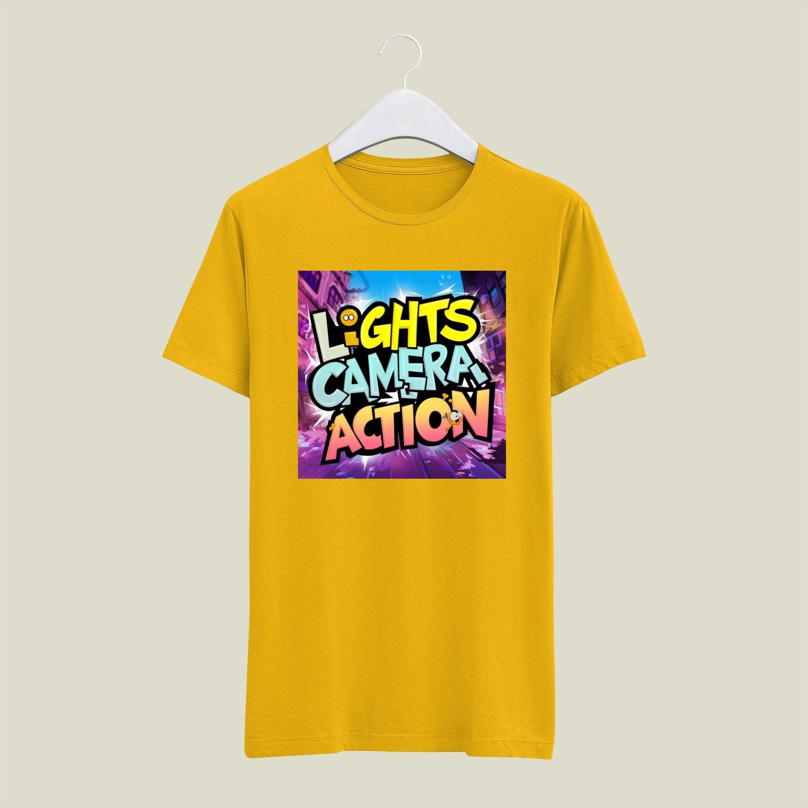 Lights Camera Action T-Shirt T-LCA30 Desichalchitra