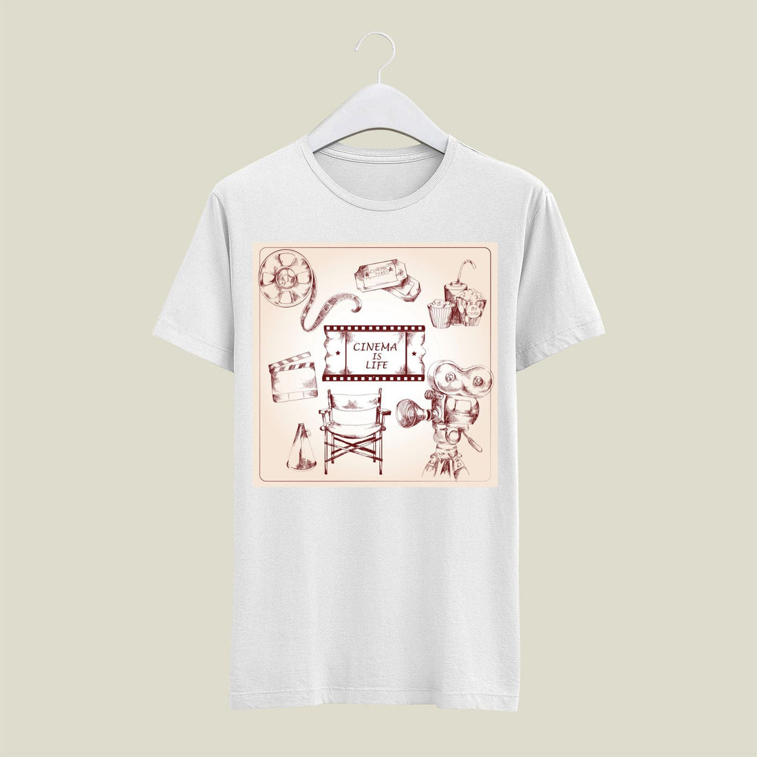 Filmy Collage T-Shirt T-FCL5 Desichalchitra