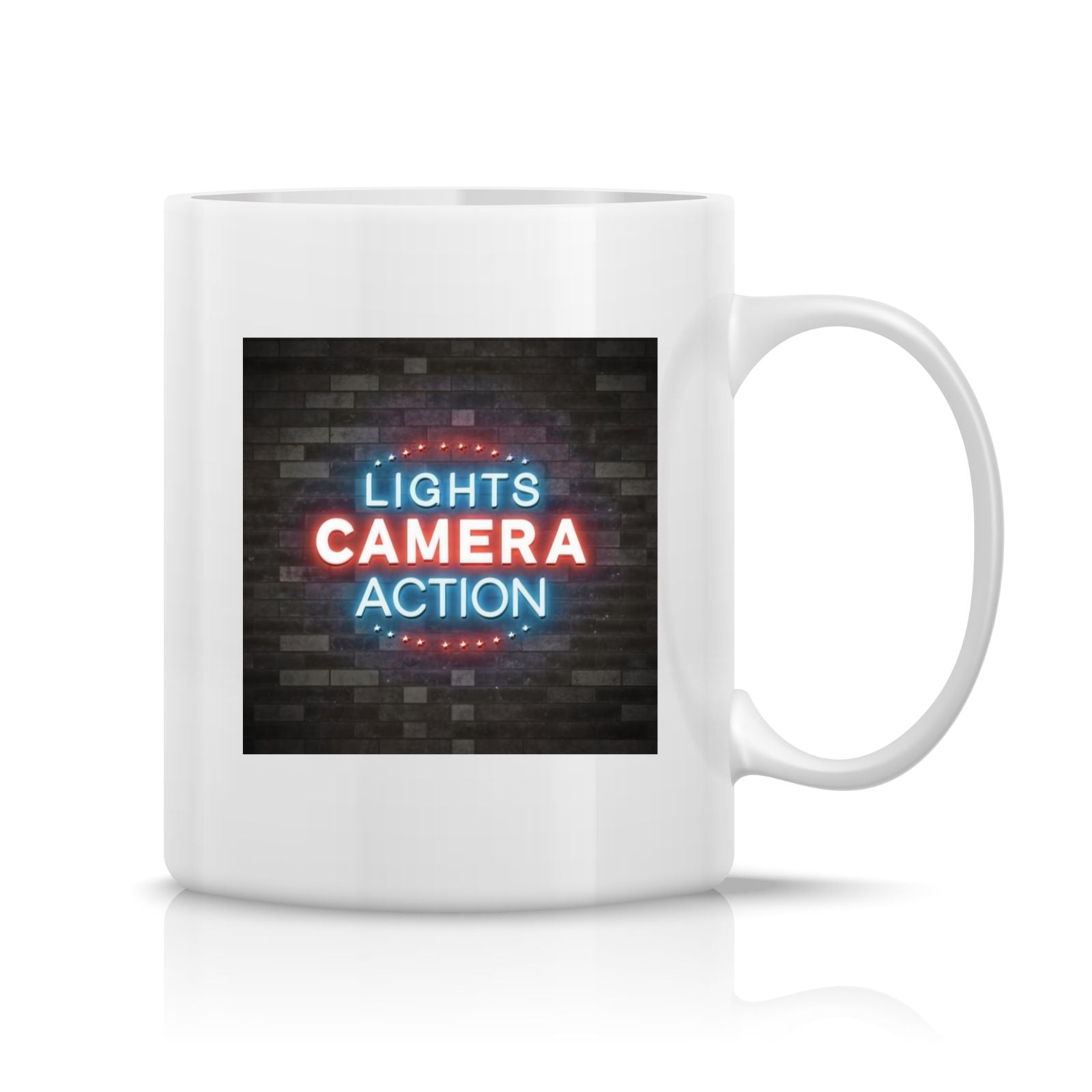 Lights Camera Action Mug M-LCA2 Desichalchitra