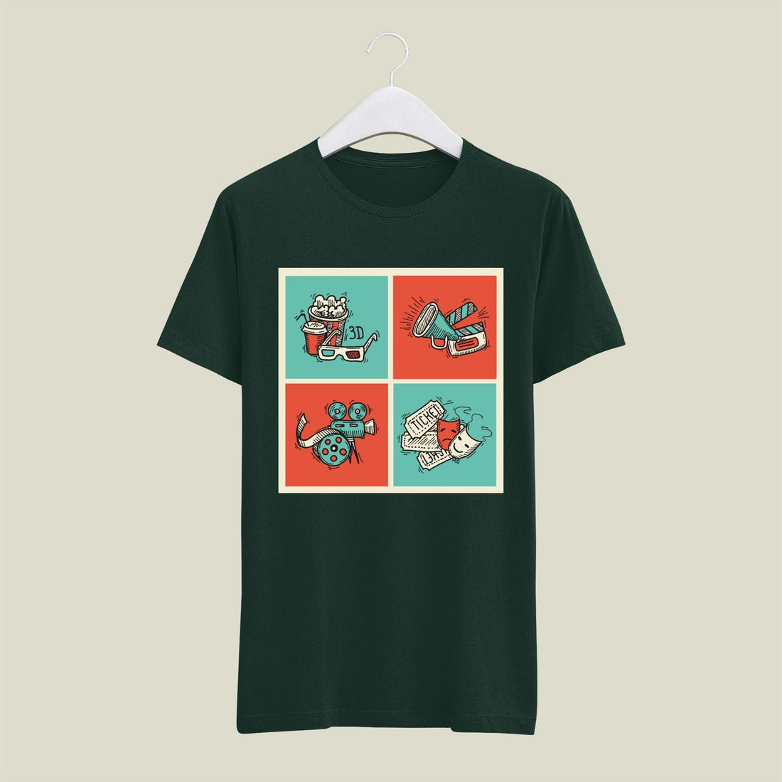 Filmy Collage T-Shirt T-FCL14 Desichalchitra