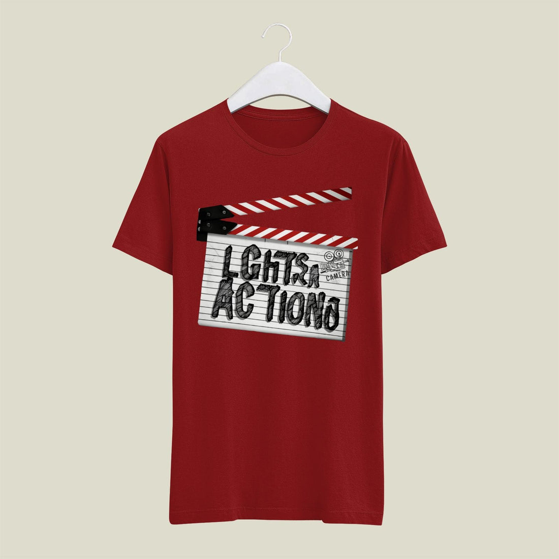 Lights Camera Action T-Shirt T-LCA6 Desichalchitra