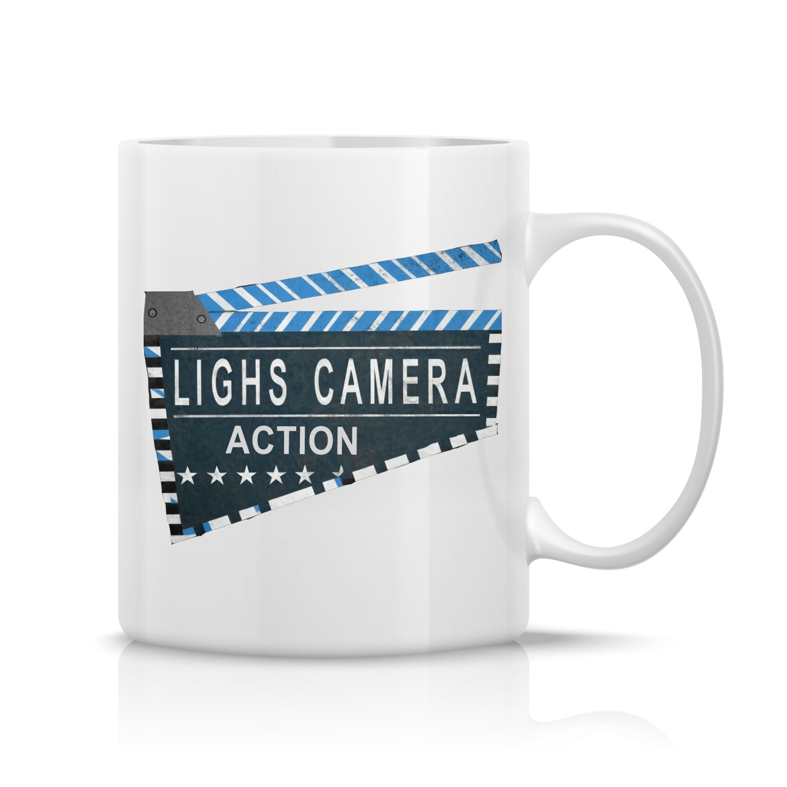 Lights Camera Action Mug M-LCA8 Desichalchitra