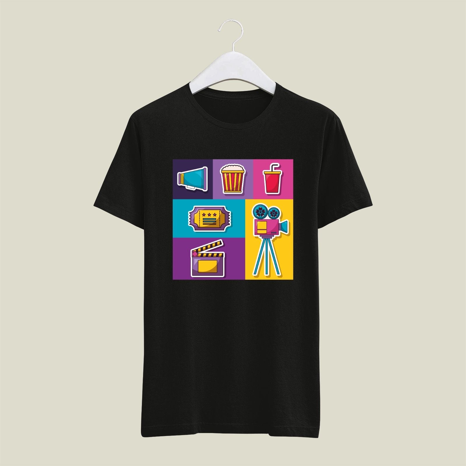 Filmy Collage T-Shirt T-FCL17 Desichalchitra